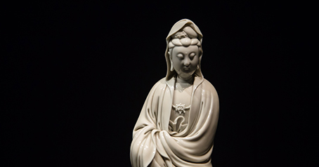 Elegant white porcelain of Chinese ceramics 