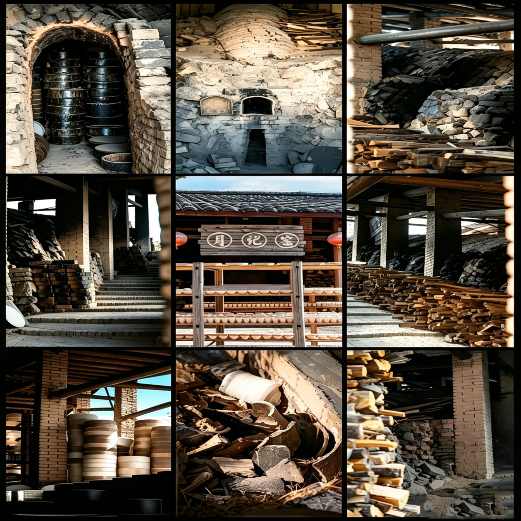 World heritage Dehua kiln Moon Kiln, 1619 built antique dragon kiln for handmade Chinese Blanc de Chine ceramics